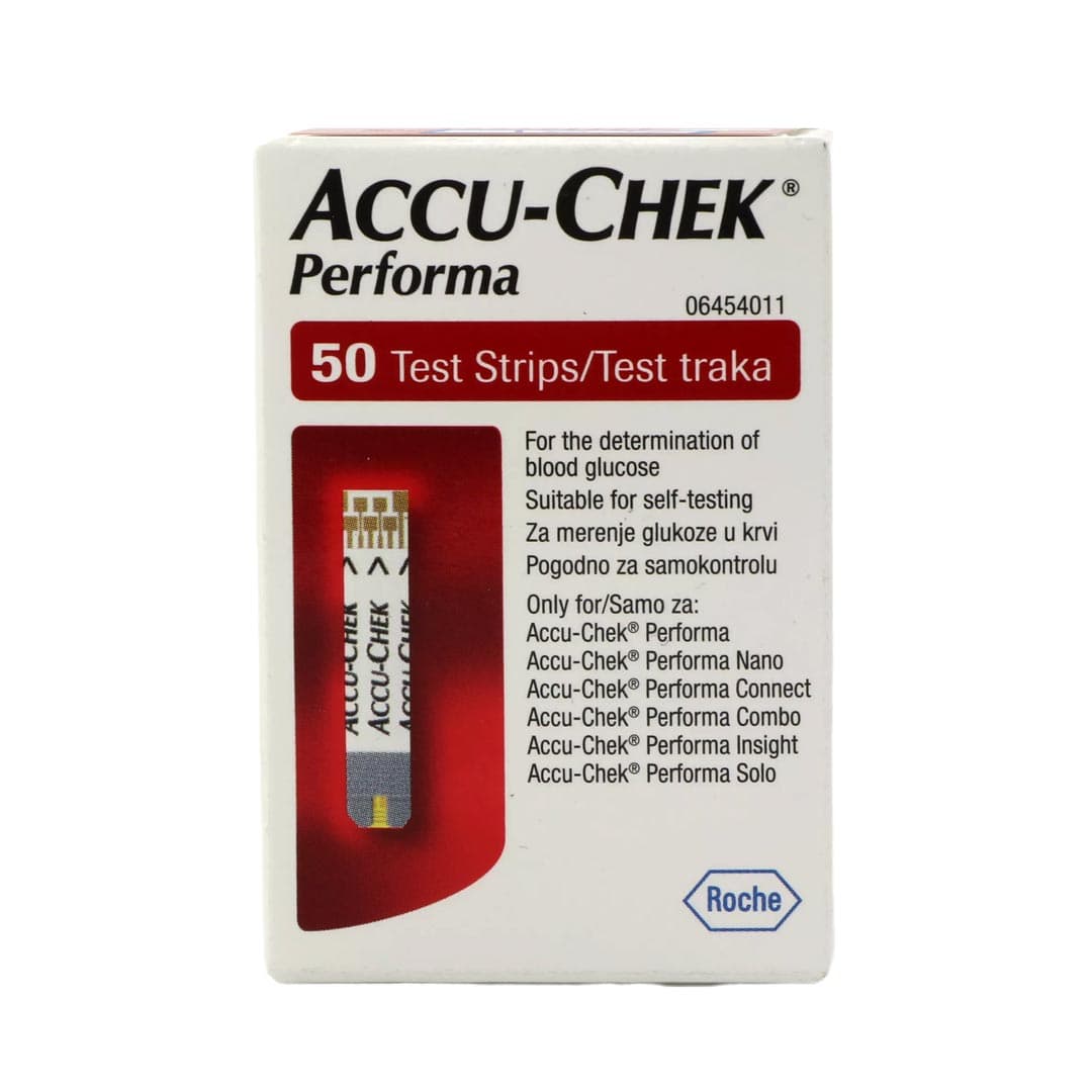 نوار تست قند خون Accu-Chek Performa | بسته ۵۰ عددی — تصویر ۳