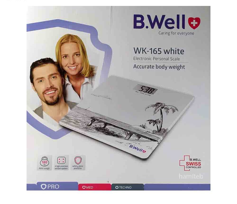 ترازوی دیجیتال B.Well مدل WK-165 | ظرفیت ۱۸۰ کیلوگرم