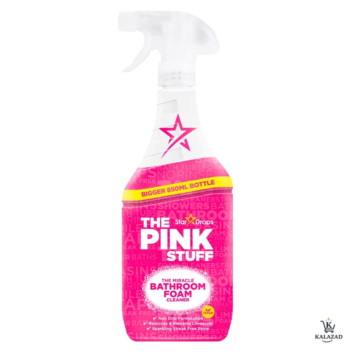 پاک‌کننده سرویس بهداشتی Star Drops مدل The Pink Stuff