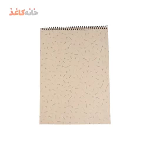 دفتر طراحی A4 اسپادانا مدل پیرمرد نشسته — تصویر ۲