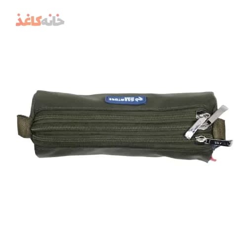 جامدادی 3 زیپ ارتو سیکلاس ساده طرح سبز — تصویر ۳