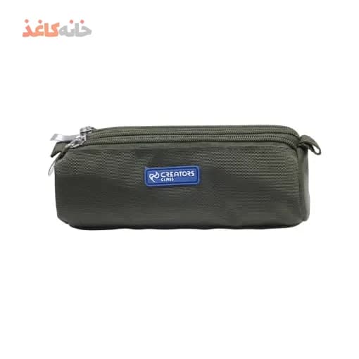 جامدادی 3 زیپ ارتو سیکلاس ساده طرح سبز