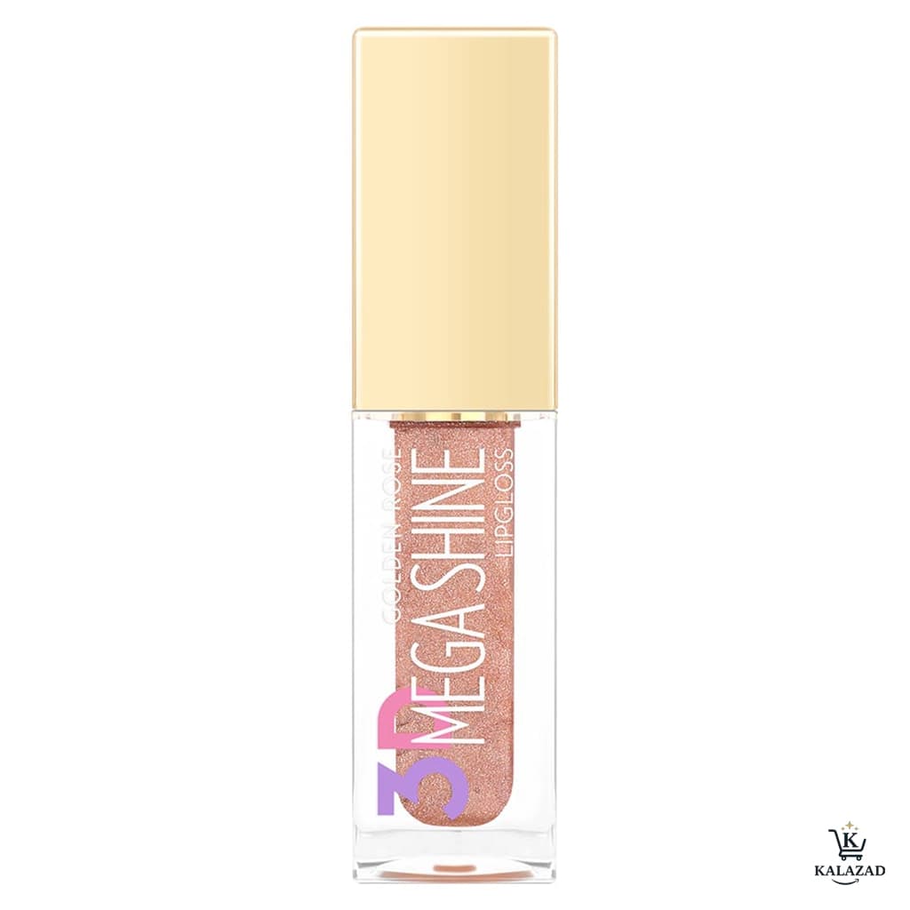 لیپ گلاس مگا شاین گلدن رز Golden Rose Mega Shine رنگ 119