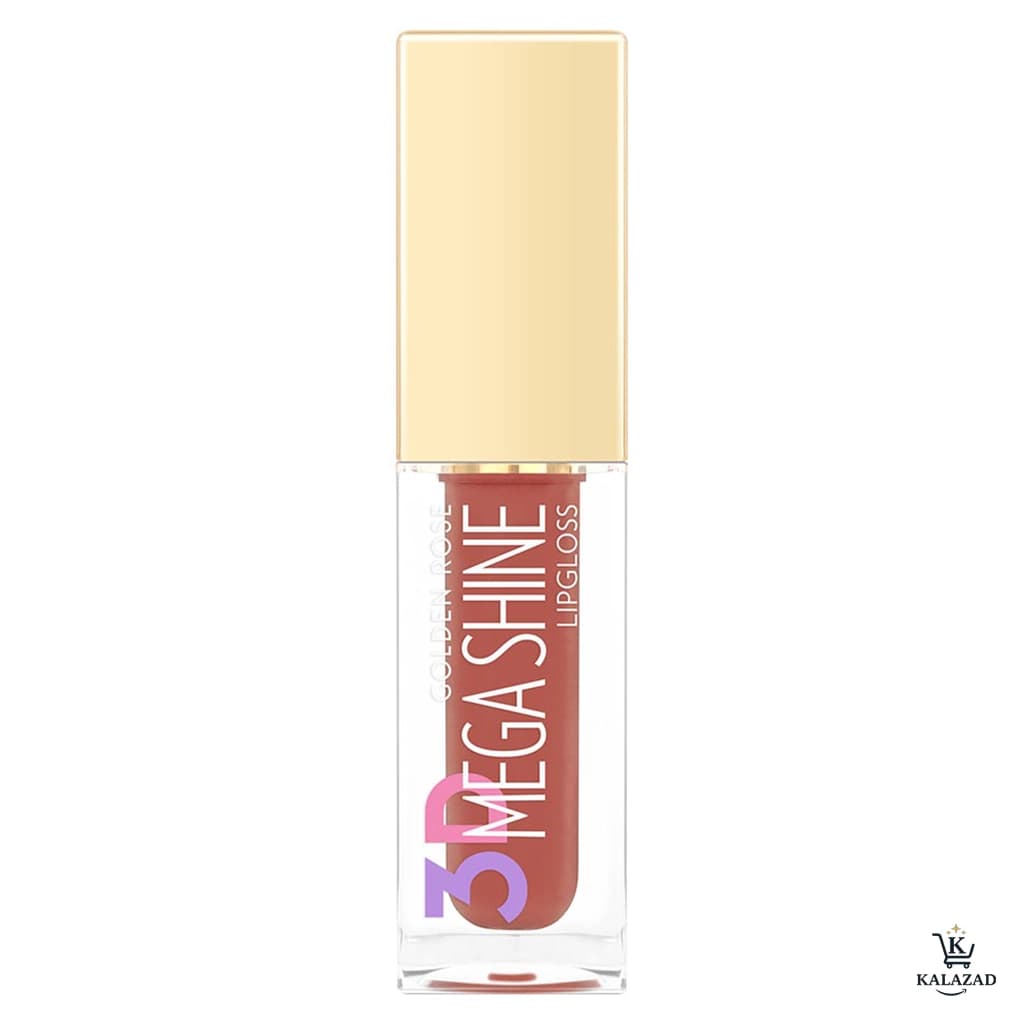لیپ گلاس مگا شاین گلدن رز Golden Rose Mega Shine رنگ 112 — تصویر ۲