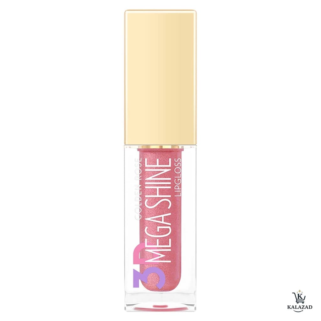 لیپ گلاس مگا شاین گلدن رز Golden Rose Mega Shine رنگ 118