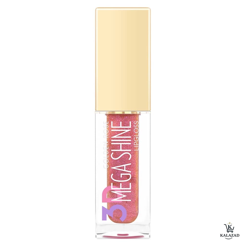 لیپ گلاس مگا شاین گلدن رز Golden Rose Mega Shine رنگ 120