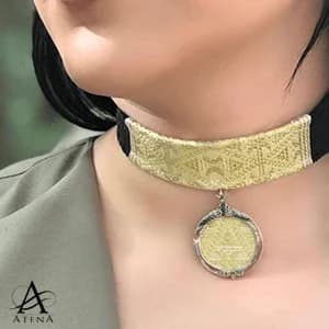 گردنبند نقره چوکر
