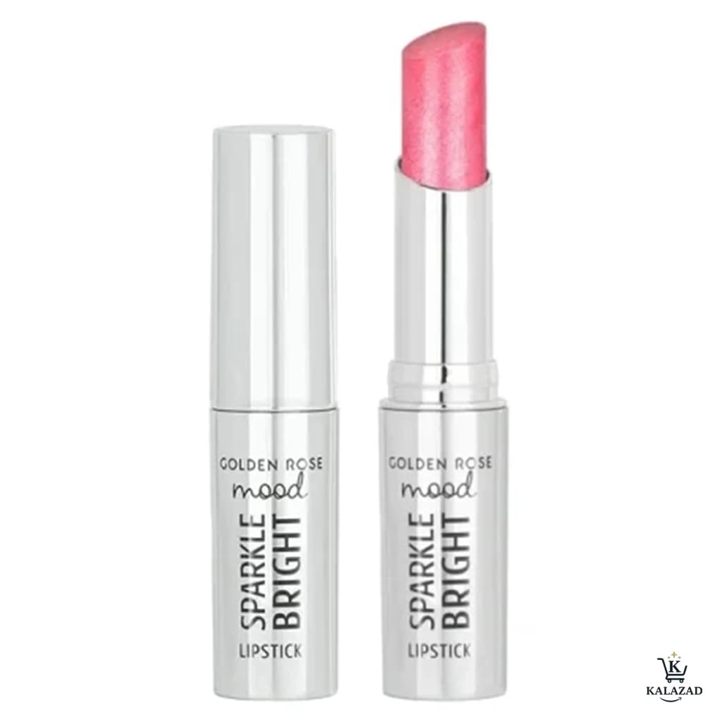 رژ لب جامد گلدن رز SPARKLE BRIGHT شماره 153 رنگ PINK GLITZ
