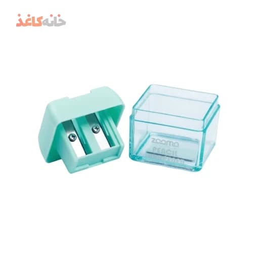 تراش 2 سوراخ مخزن دار زوما رنگ سبز — تصویر ۳