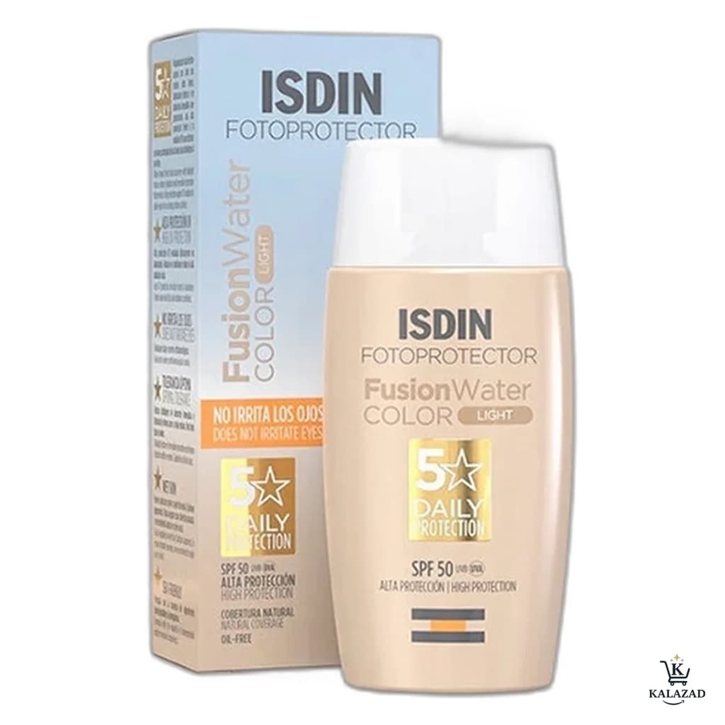 ضد آفتاب رنگی ایزدین ISDIN Fusion Water Light SPF50