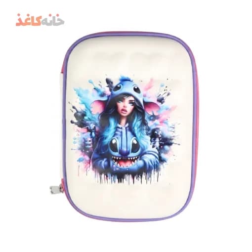 جامدادی کتابی طرح دختر با لباس استیج