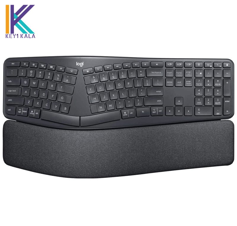 کیبورد بی‌سیم لاجیتک مدل ERGO K860 سوییچ ممبران