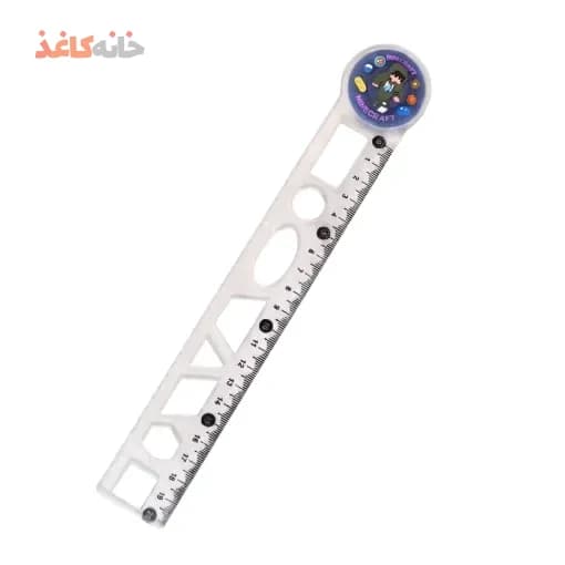 خط کش 20سانت شابلون دار ماینکرافت