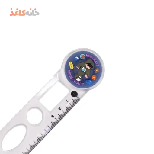 خط کش 20سانت شابلون دار ماینکرافت — تصویر ۲