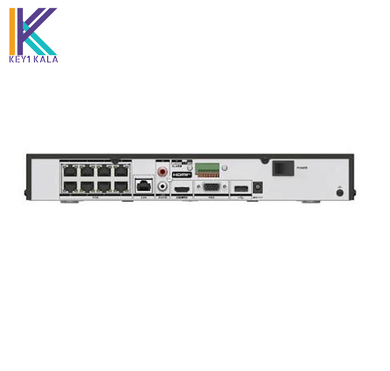 دستگاه NVR هایک ویژن مدل DS-7608NXI-K1 ظرفیت ۸ کانال — تصویر ۳