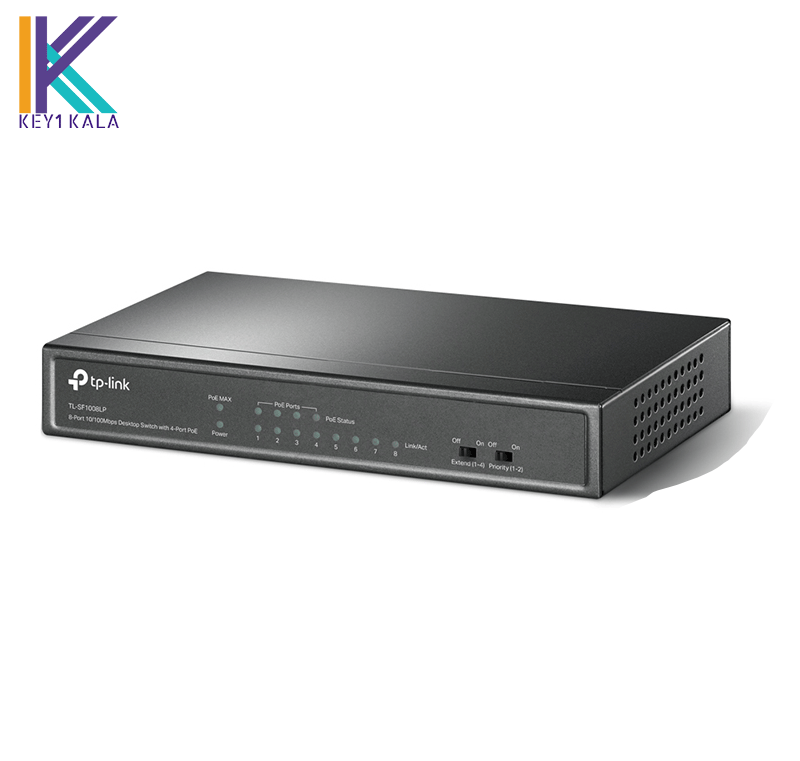 سوئیچ رومیزی 8 پورت تی پی لینک TP-Link TL-SF1008LP — تصویر ۲