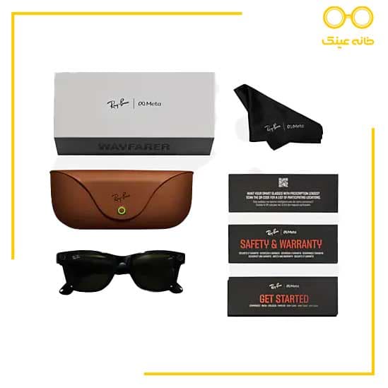 عینک هوشمند ریبن Ray-Ban Meta Wayfarer RW4006 — تصویر ۹