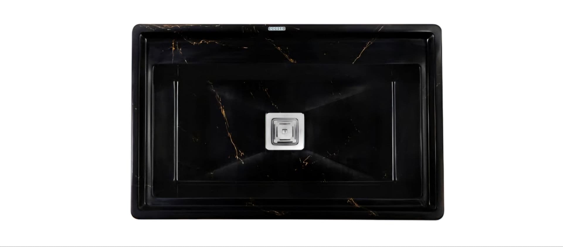 سینک گرانیتی مشکی رگه طلایی /مدل :ds3603-80