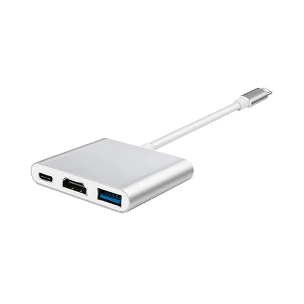 تبدیل Type-C به USB Type-C، USB Type-A، HDMI پرووان مدل PHU552