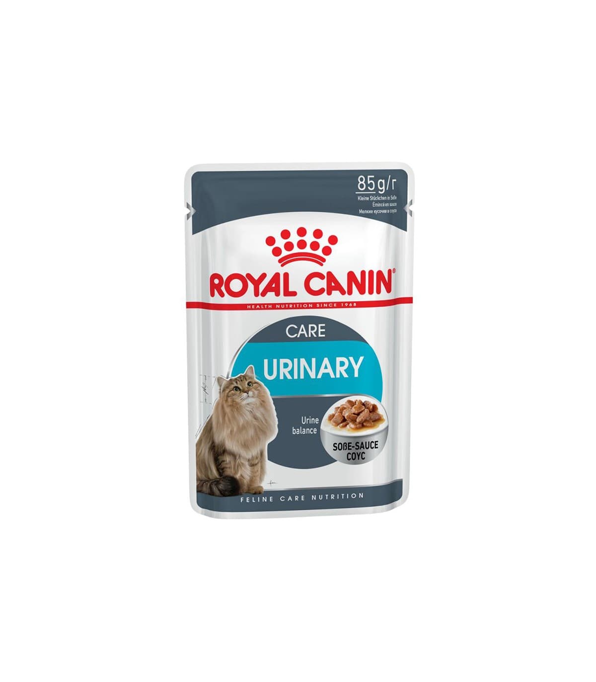 پوچ گربه بالغ یورینری کر در سس 85 گرمی رویال کنین