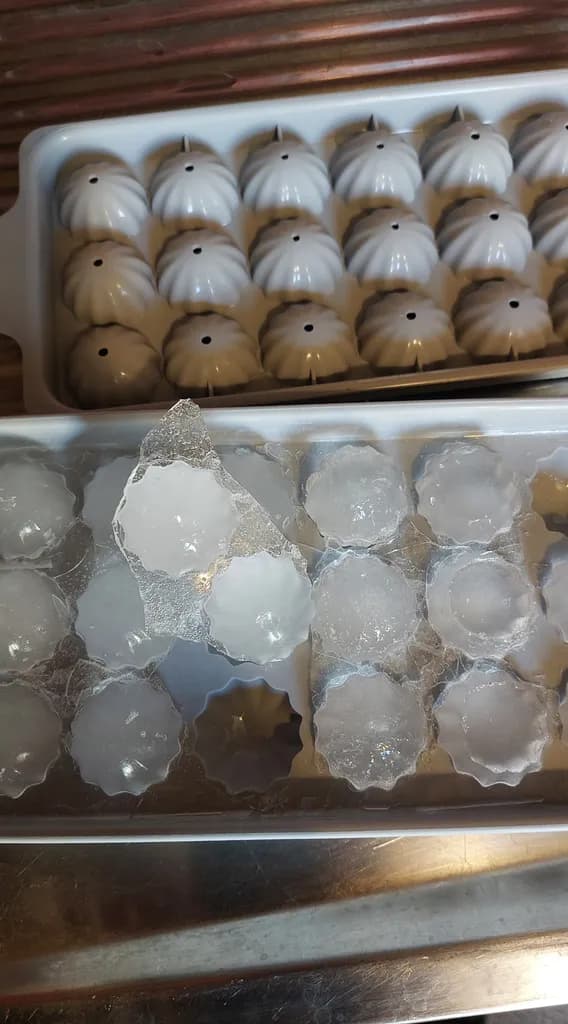 قالب یخ توپی پاییز 18 خانه — تصویر ۲