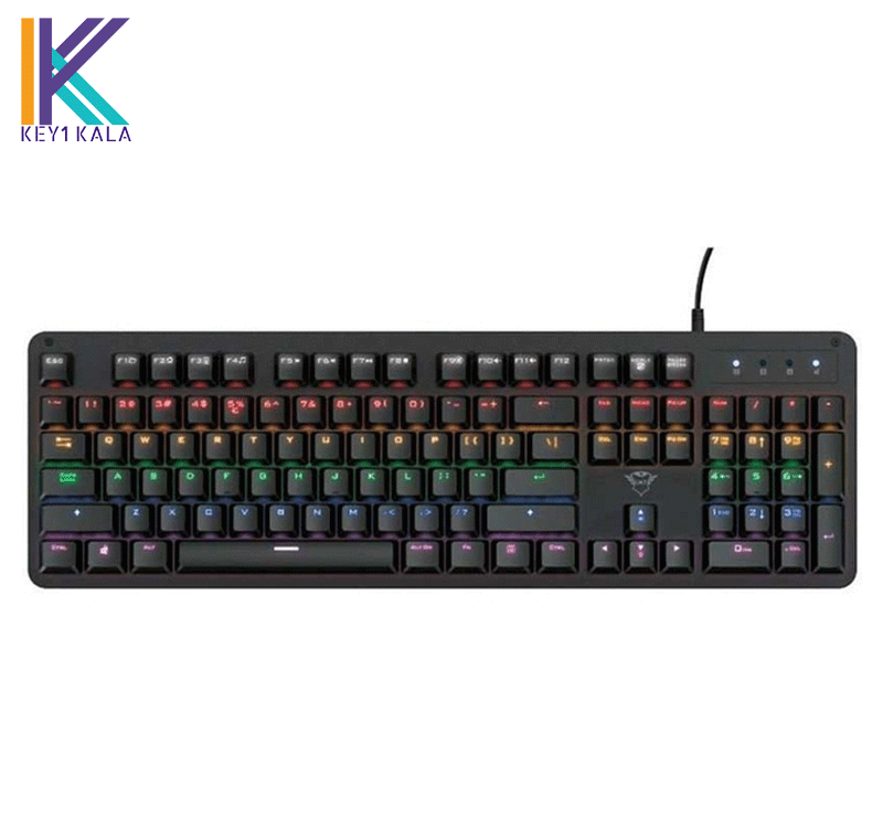 کیبورد گیمینگ تراست مدل GXT 863 MAZZ با سیم مکانیکال