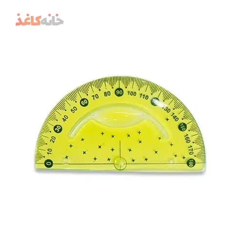 ست 3 تیکه خط کش گونیا نقاله زرد نابیل — تصویر ۴