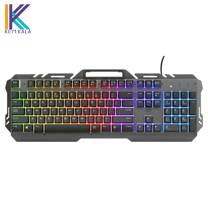 کیبورد گیمینگ تراست مدل GXT 853 ESCA با سیم