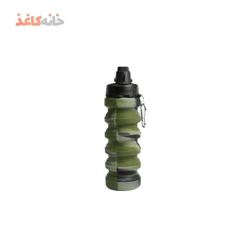 قمقمه سیلیکونی تاشو طرح ارتشی — تصویر ۲