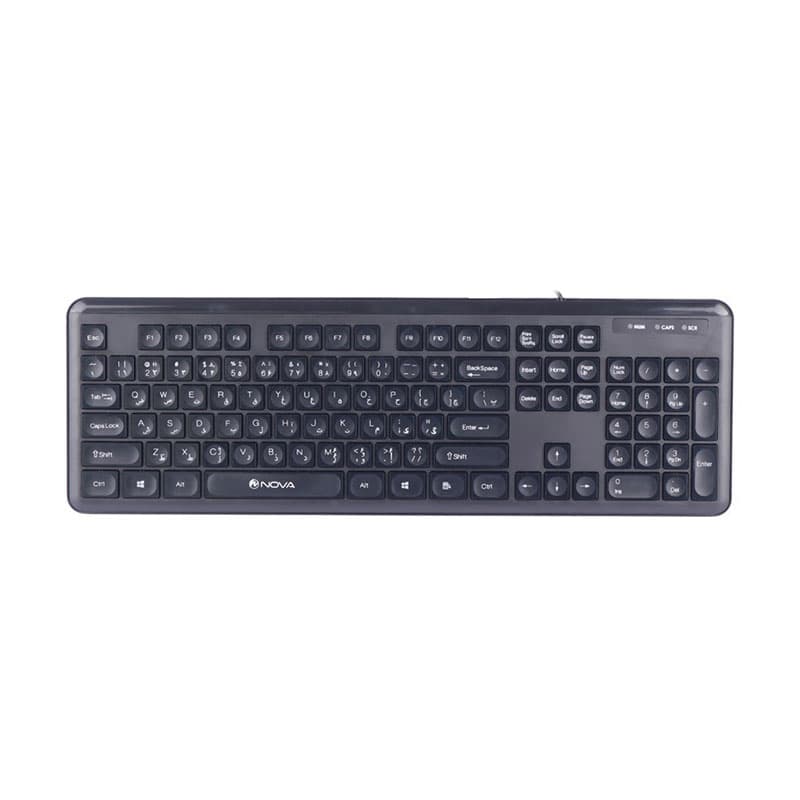 کیبورد با سیم نوا مدل NK- 102