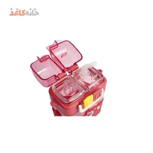 قمقمه دوحالته و دو مخزنه خارجی کد 8009 طرح خرس — تصویر ۳