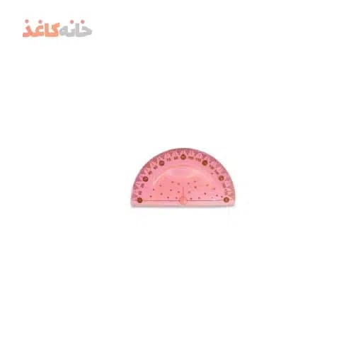 ست 3 تیکه خط کش گونیا نقاله صورتی نابیل — تصویر ۲