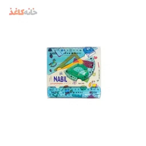 ست 3 تیکه خط کش گونیا نقاله ابی نابیل — تصویر ۵