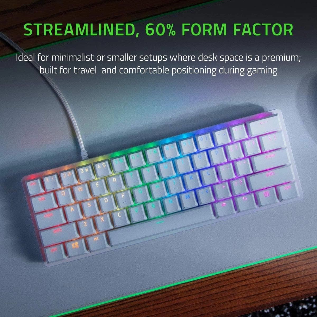 کیبورد باسیم Razer Huntsman Mini — تصویر ۵