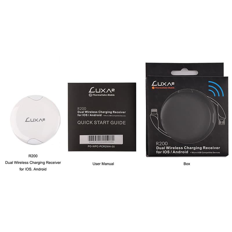 گیرنده شارژر بی سیم لوکسا2 مدل R200 Dual — تصویر ۴