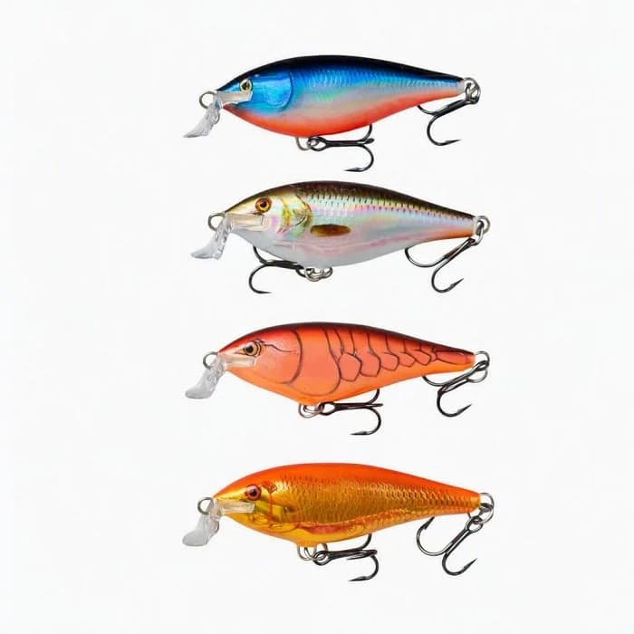 لور ماهیگیری اسپین راپالا Shallow Runner Shad Rap SSR-5 (5cm-5g)