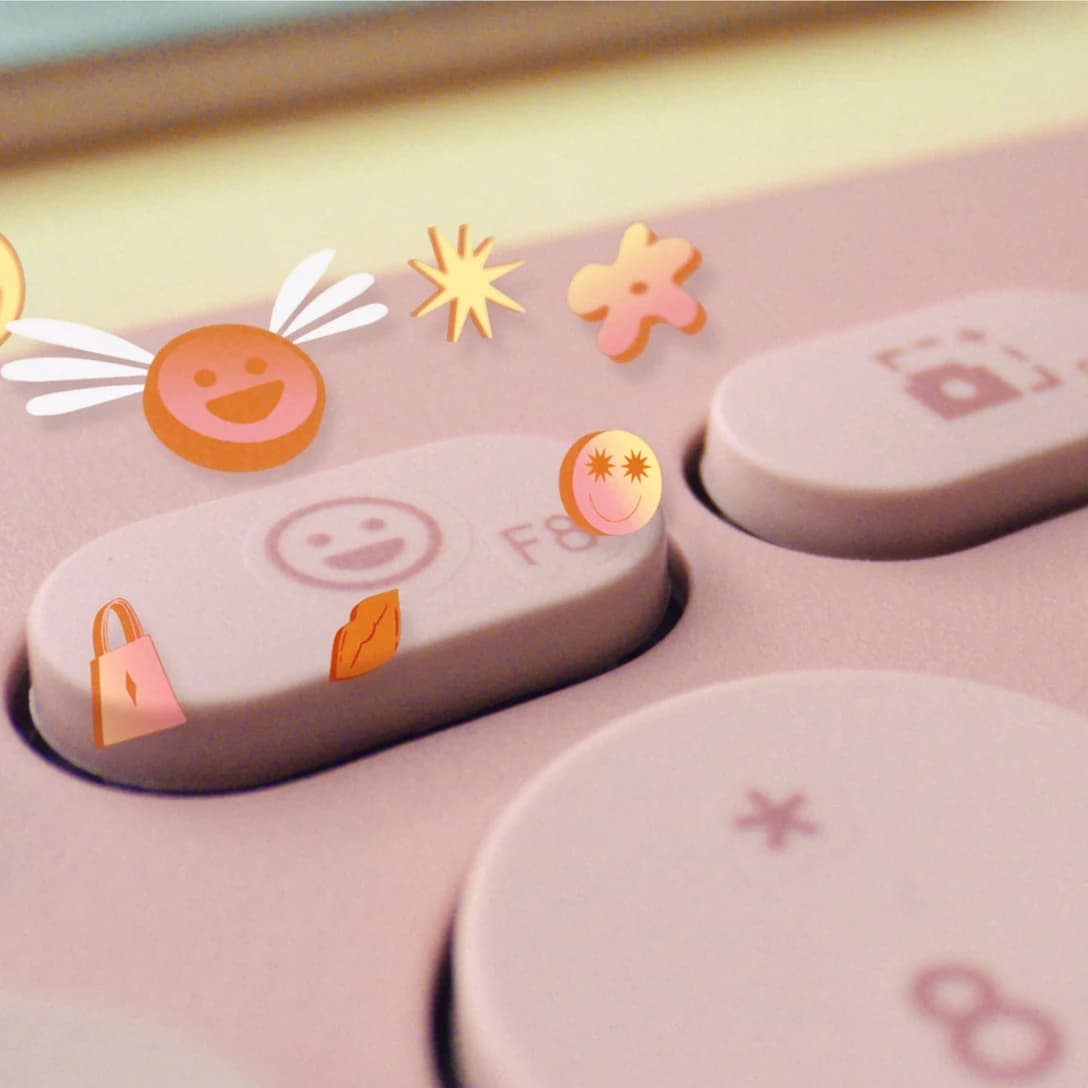 کیبورد بی سیم Logitech Pebble Keys 2 K380s — تصویر ۵