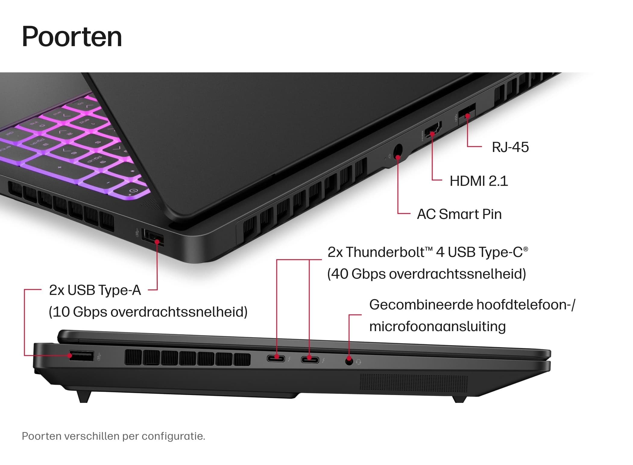 لپ تاپ 16 اینچی اچ پی مدل HyperX OMEN MAX 16 Ultra 9-290HX Plus 32GB RAM 2TB SSD RTX5090 24GB — تصویر ۷