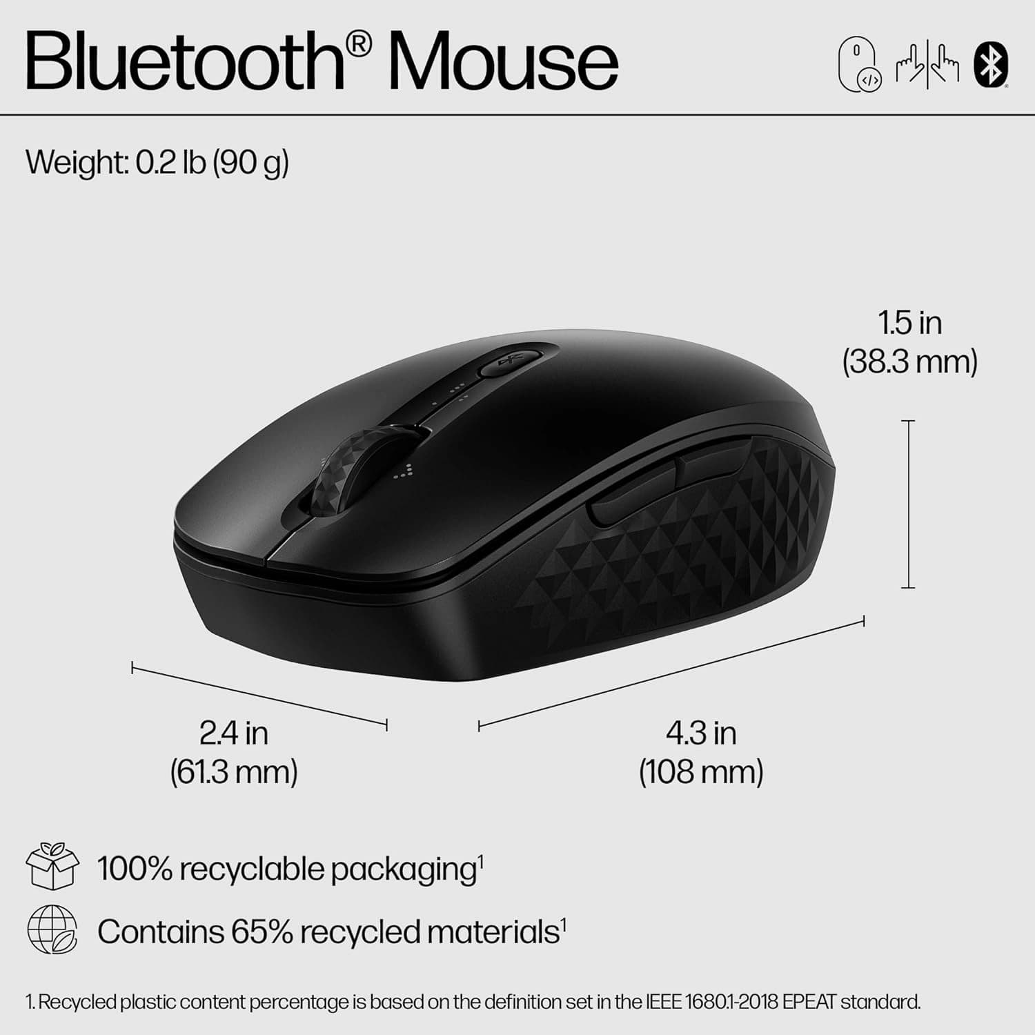 موس بی سیم Hp 420 Programmable Bluetooth Mouse — تصویر ۴