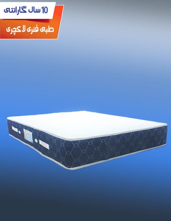 تشک سوپر طبی فنری منفصل لاکچری (صادراتی) رویال یک نفره- 10 سال ضمانت[مدل پاکتی]