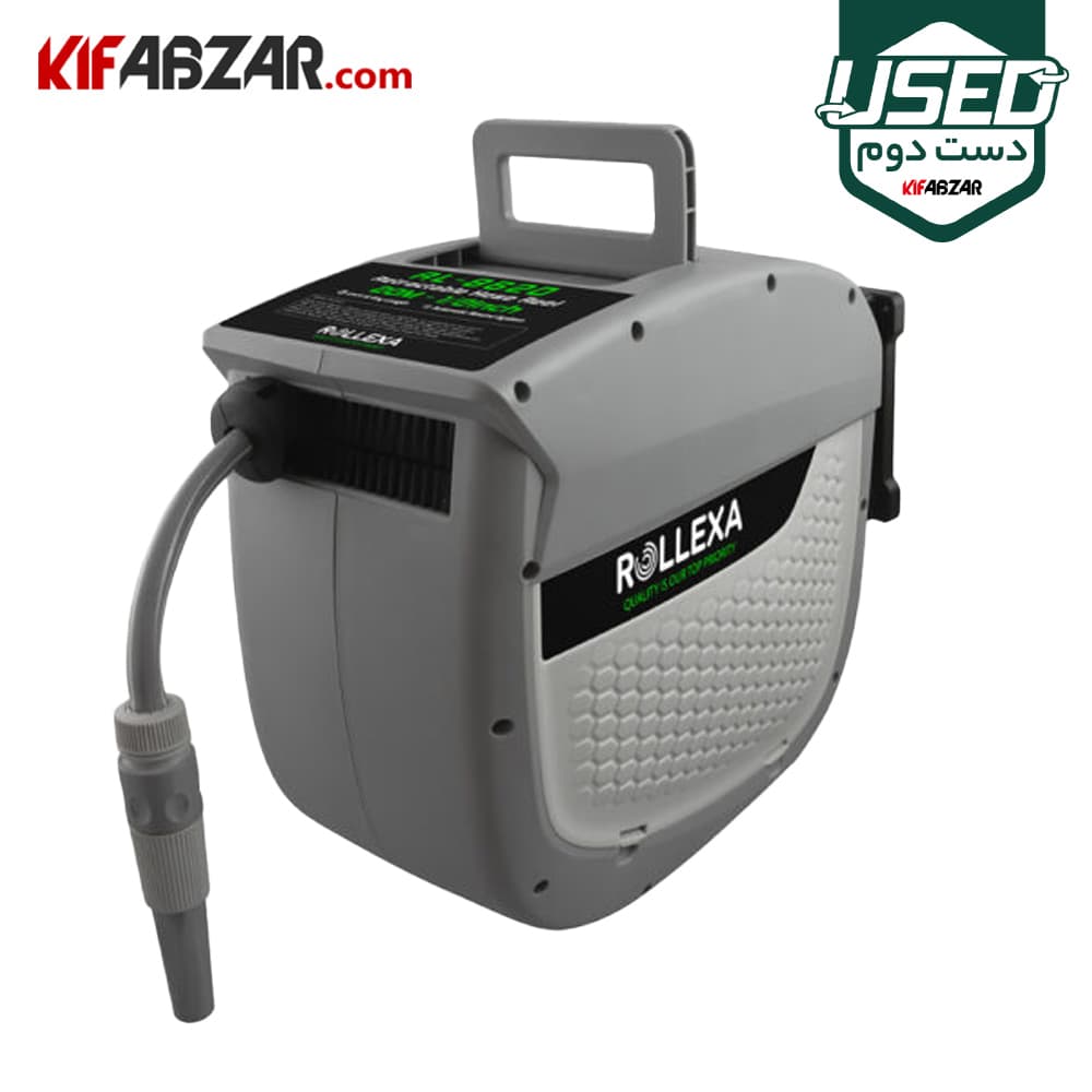 شلنگ جمع کن 40 متری اتومات رولکسا مدل RL-8640 دست دوم — تصویر ۳
