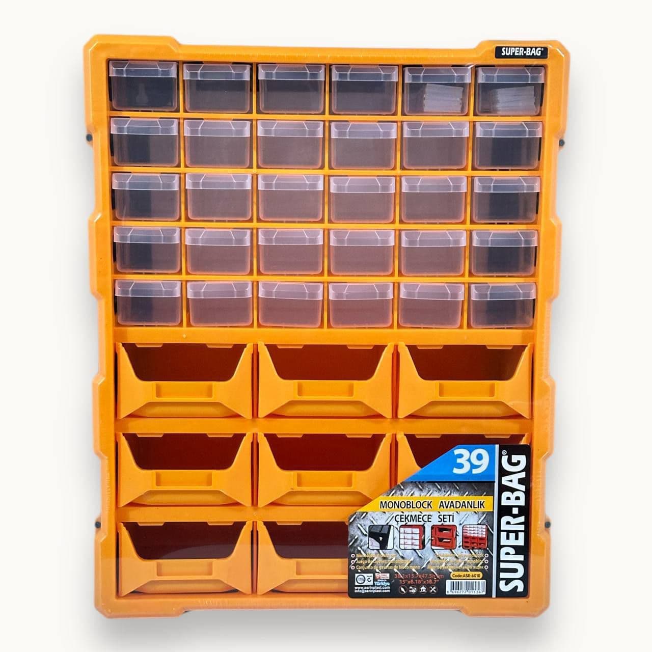 جعبه قلاب و ابزار سوپربگ ترکیه کد ASR-6010