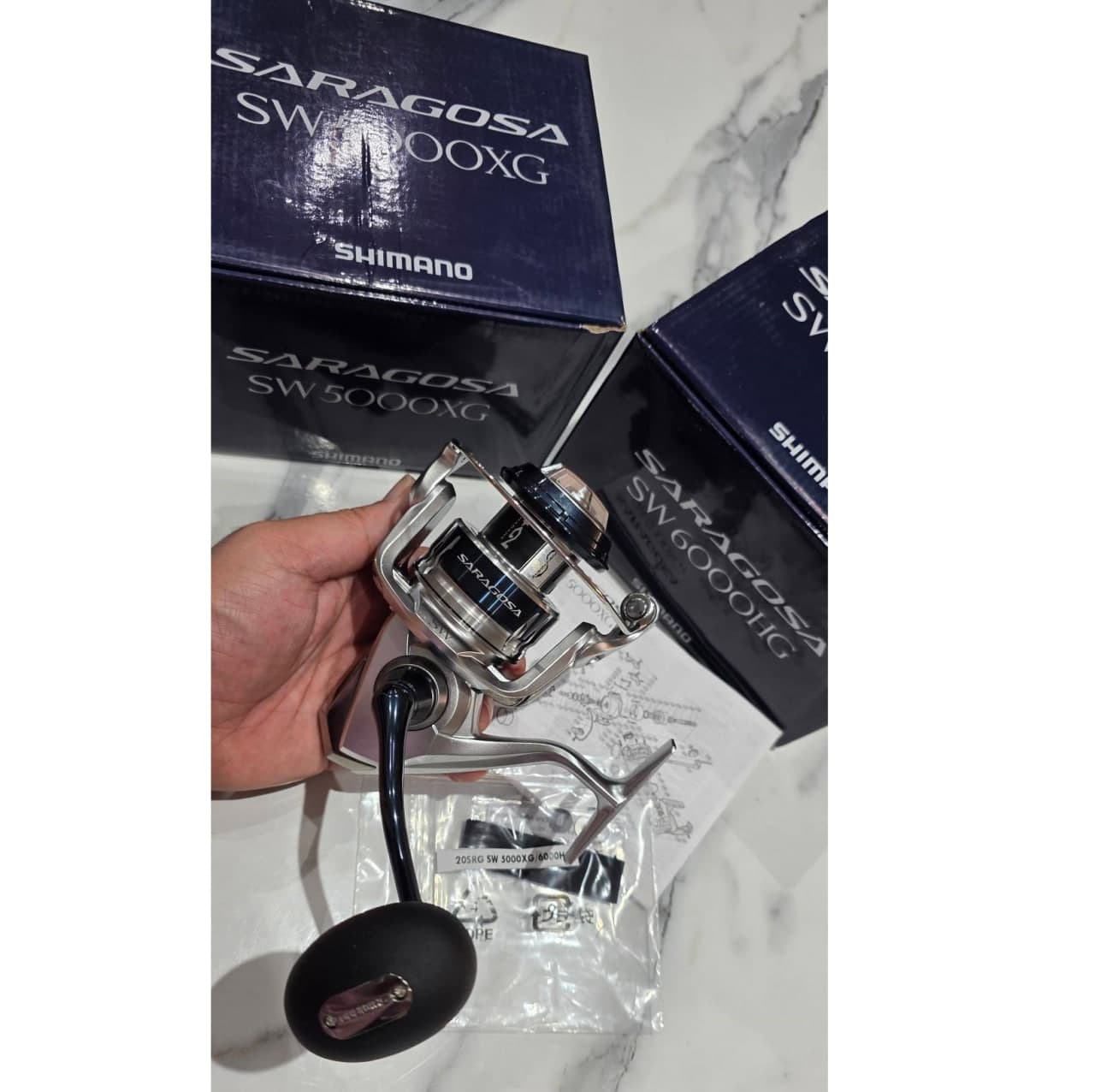 چرخ ماهیگیری شیمانو ساراگوسا SW 6000HG — تصویر ۲