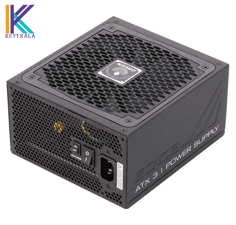 منبع تغذیه کامپیوتر گرین مدل GP850B-EDGE 80 Plus Platinum توان 850 وات — تصویر ۵
