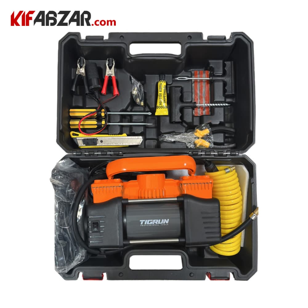کمپرسور باد فندکی/برقی تیگران مدل TG-102S — تصویر ۵