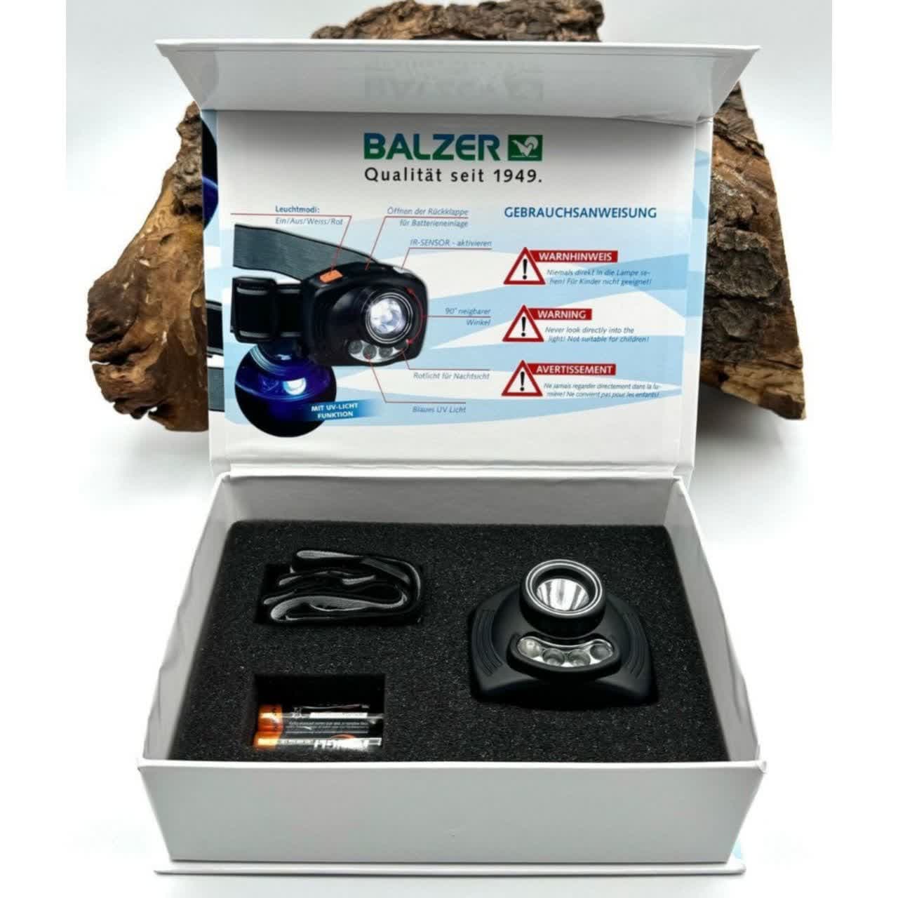 چراغ پیشانی BALZER HEAD LAMP WITH SENSOR 1949