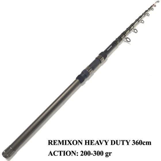 چوب ماهیگیری تلسکوپی رمیکسـون REMIXON HEAVY DUTY 3.6m/200-300g