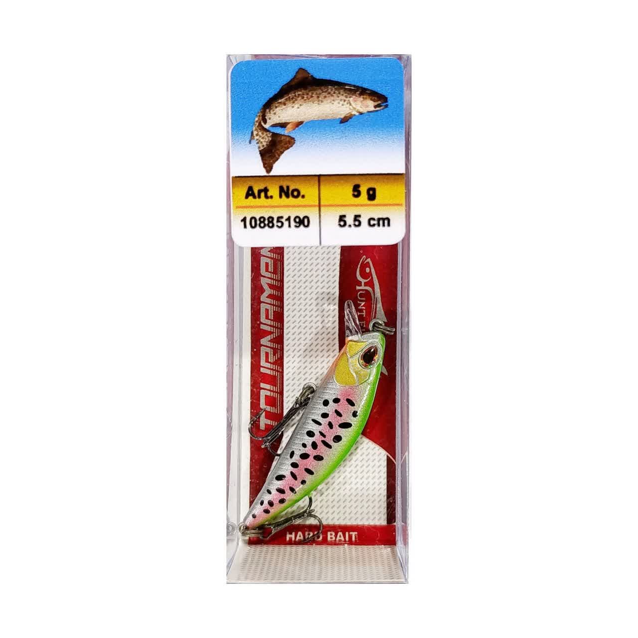 لور قزلی 5.5cm-5g مارک HUNT — تصویر ۳