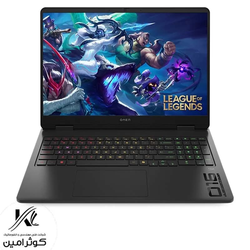 لپ تاپ 16 اینچی اچ پی مدل OMEN AP0167 RYZEN 9-8940HX 16GB 512GB SSD 8GB RTX 5060 — تصویر ۲
