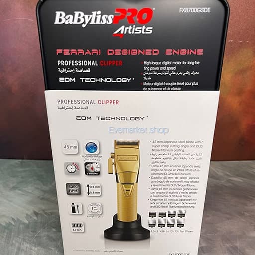 ماشین اصلاح سر و صورت بابلیس پرو مدل FX8700GSDE — تصویر ۳